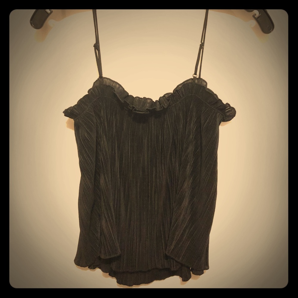 Madewell spaghetti strap blouse